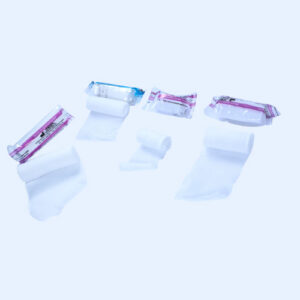 Bandes de gaze extensibles tissées / crochettes